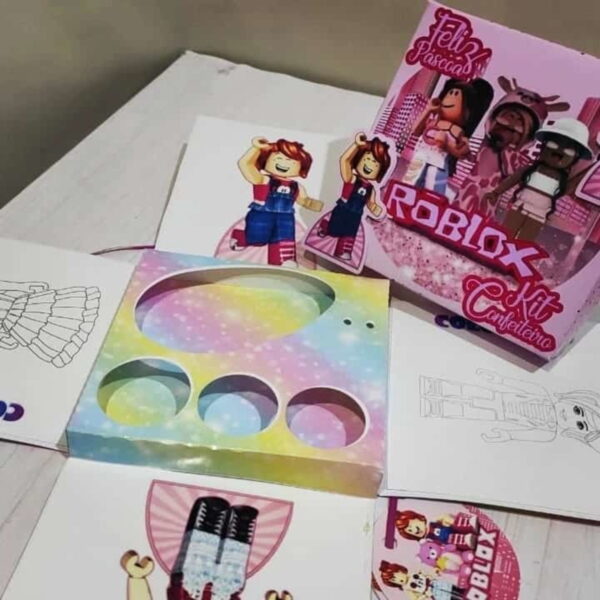 Caixas Explosões Páscoa Infantil - Arquivo Digital