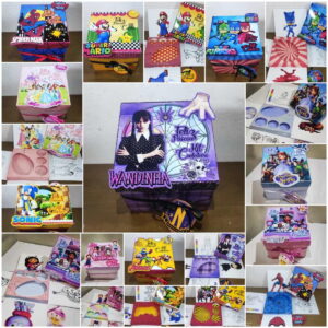 Caixas Explosões Páscoa Infantil - Arquivo Digital