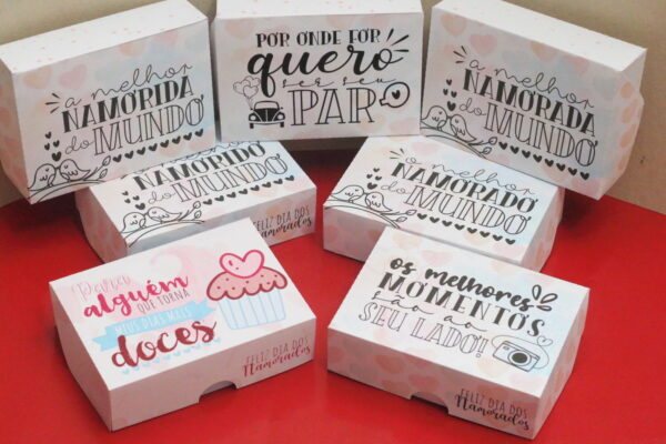 Caixas Grandes Doces Dia dos Namorados - Arquivo Digital