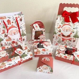 Caixas Personalizadas Natal - Arquivo Digital