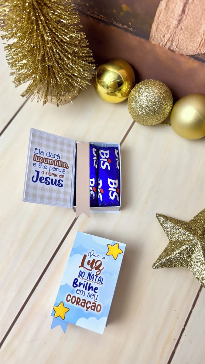 Kit Caixinhas Natal Cristão para Embalagens e Lembrancinhas 3 Kit Caixinhas Natal Cristão para Embalagens e Lembrancinhas - Imagem 3