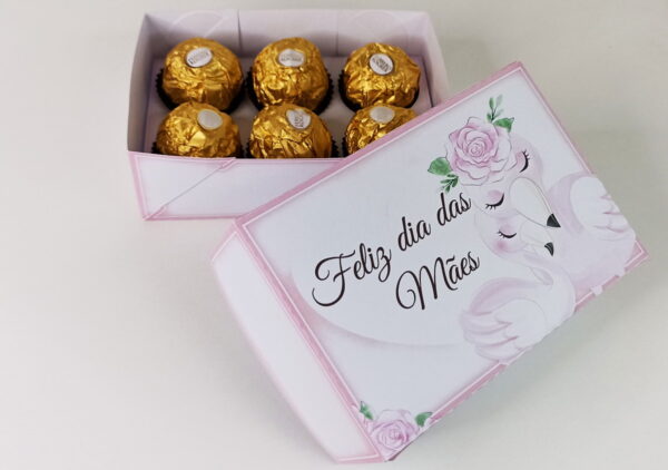 Caixinhas 6 Doces Dia das Mães - Arquivo Digital