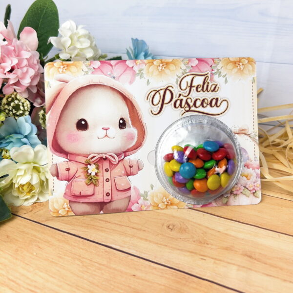Caixinhas Personalizadas Páscoa Menina - Arquivo Digital