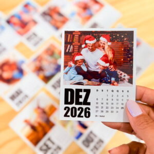 calendario polaroid 2026 arquivo digital