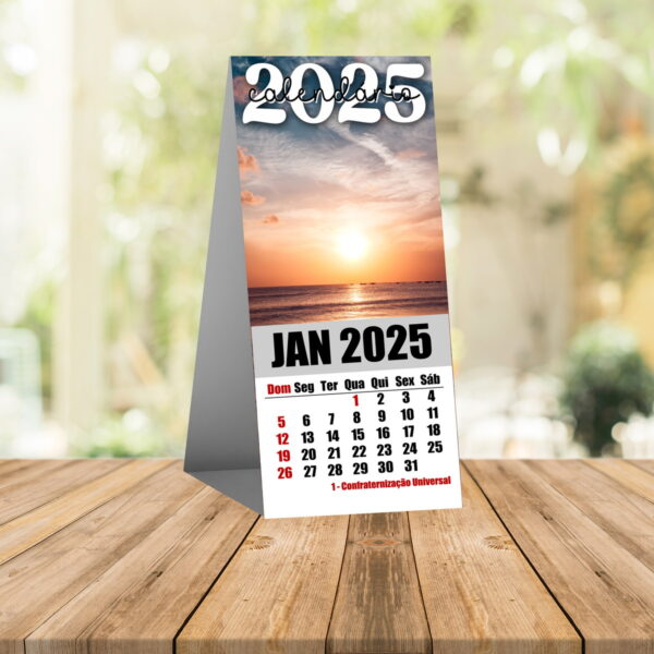 Calendários 2025 Neutros - Arquivo Digital