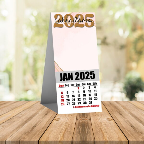 Calendários 2025 Neutros - Arquivo Digital