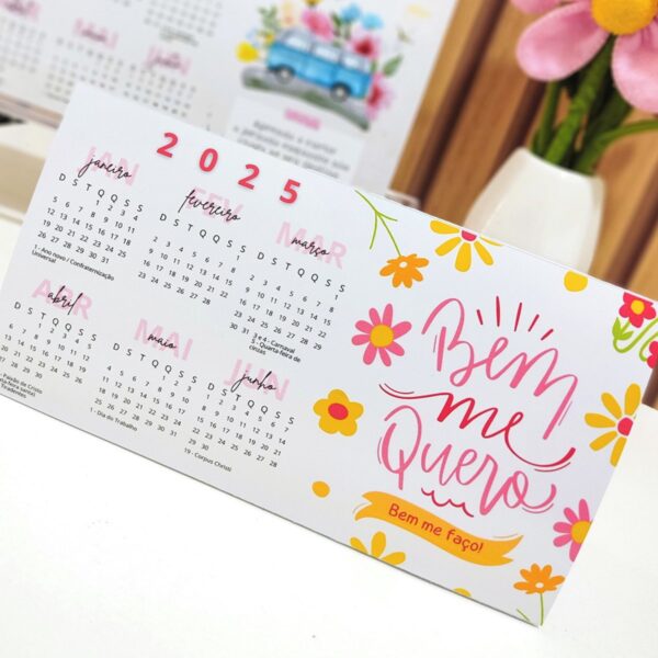 Calendários de Mesa 2025 - Arquivo Digital