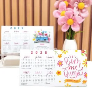 Calendários de Mesa 2025 - Arquivo Digital