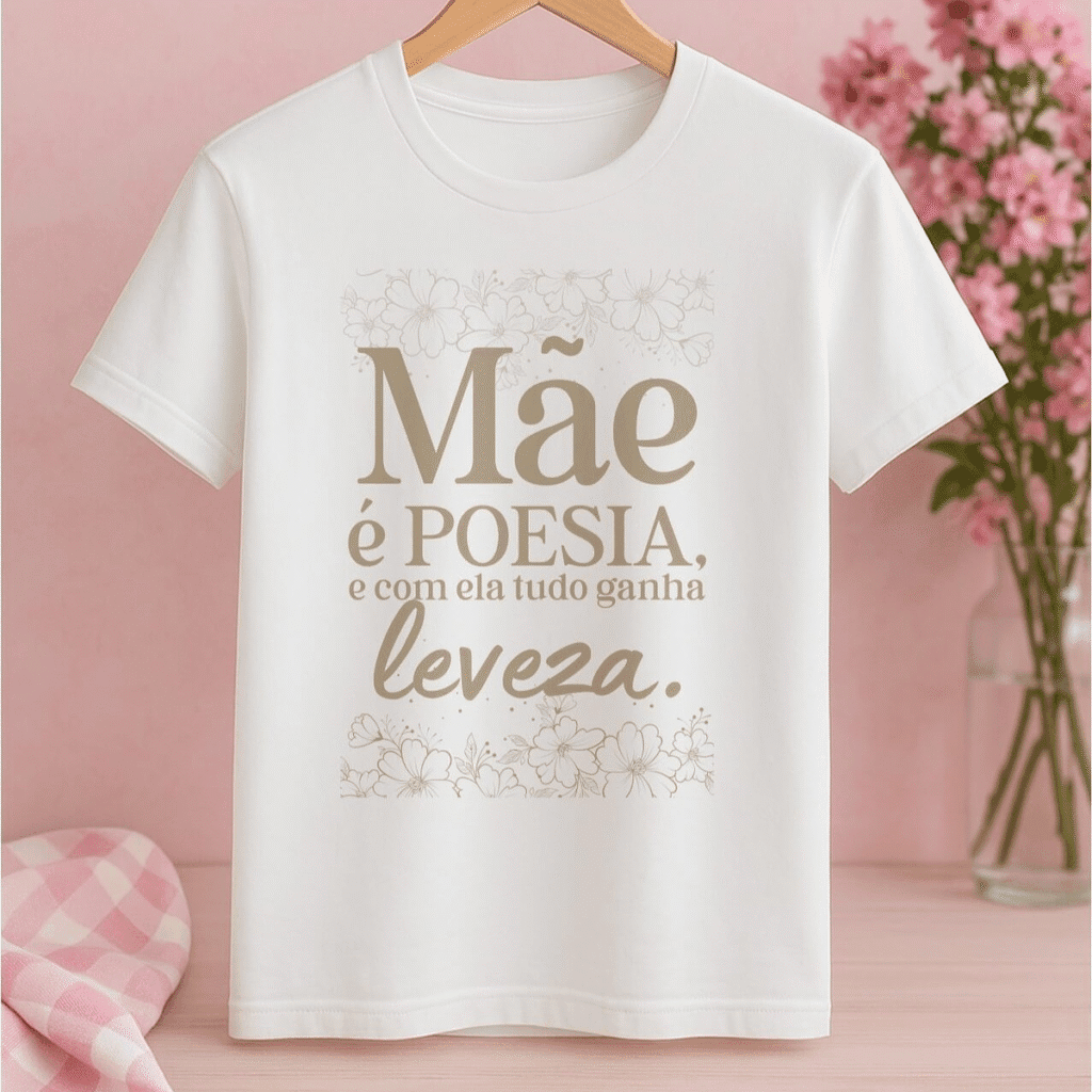 Kit Digital 20 Artes Camisetas Personalizadas Dia das Maes