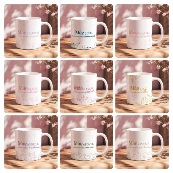 Caneca Dia Das Maes 20 Artes Em Arquivo Editavel