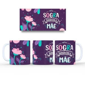 Caneca Dia das Mães – 4 Arquivos Digitais em PNG