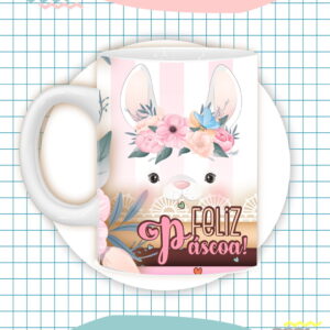 Caneca Páscoa 4 - Arquivo Digital