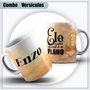 Caneca Versículos Mod 03 - Arquivo Digital