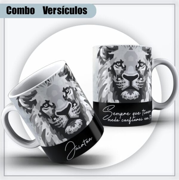 Caneca Versículos Mod 05 - Arquivo Digital
