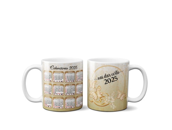 Canecas Calendarios 2025 Png pdf Corel