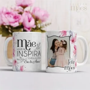 Canecas com Foto Dia das Mães - Arquivo Digital