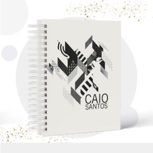 capa de caderno masculina para sublimacao e encadernacao