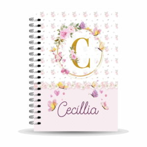 capa digital jardim borboletas para scrapbooking