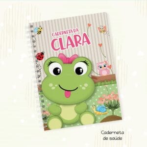 Capa Vacinação Sapinho Menina - Arquivo Digital