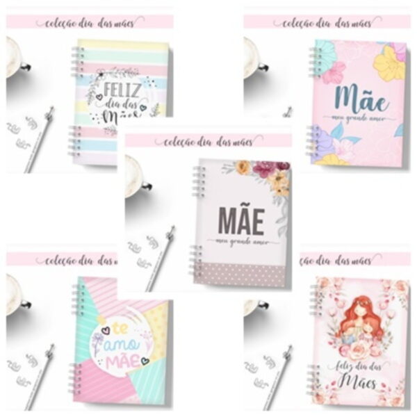 Capas Encadernação Coleção Dia das Mães - Arquivo Digital