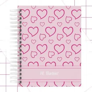 Capas Encadernação Tons Rosa - Arquivo Digital