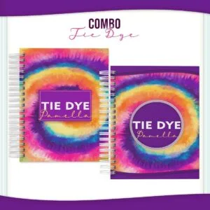 Capas Tie Dye - Arquivo Digital 12 Capas Tie Dye - Arquivo Digital
