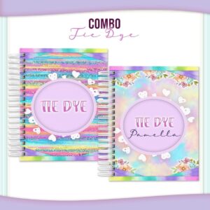 Capas Tie Dye Lilas e Glitter - Arquivo Digital