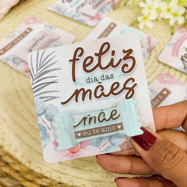 Card Balas Dia das Mães - Arquivo Digital