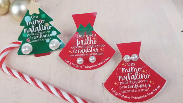 Card Brincos Natalinos - Pdf, Png e Canva