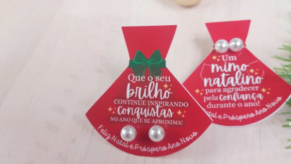 Card Brincos Natalinos - Pdf, Png e Canva