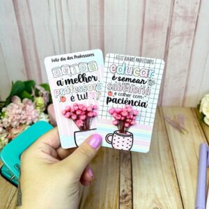 Card Florzinha Dia dos Professores - Arquivo Digital