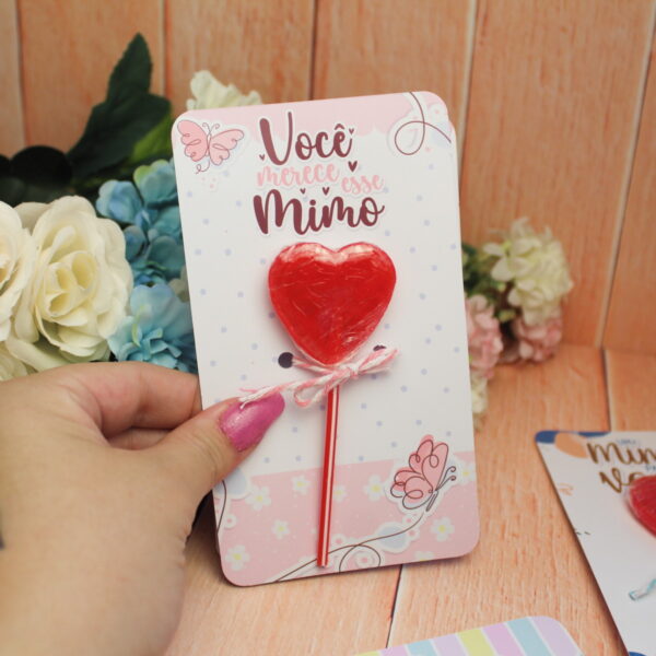 Card Pirulito Mimos Clientes - Arquivo Digital