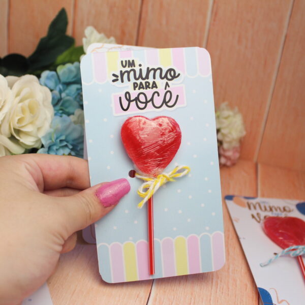 Card Pirulito Mimos Clientes - Arquivo Digital
