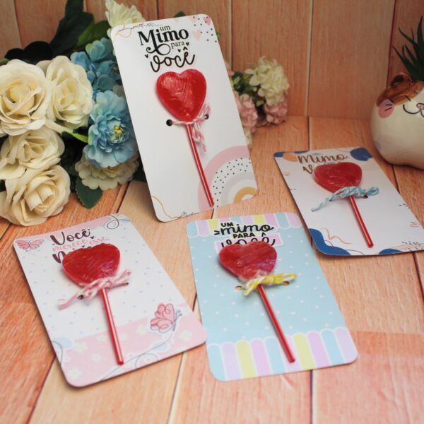 Card Pirulito Mimos Clientes - Arquivo Digital