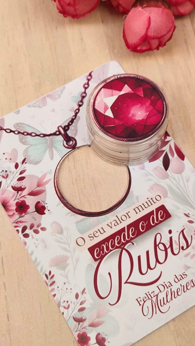 Card Dia das Mulheres para Potinho de Creme Digital 4 Card Dia das Mulheres para Potinho de Creme Digital - Imagem 4