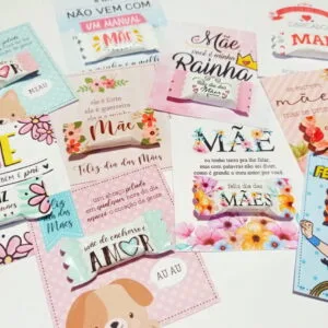 Cards e Balinhas Dia das Mães - Arquivo Digital 15 Cards e Balinhas Dia das Mães - Arquivo Digital