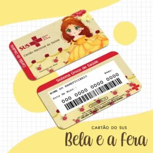 Cartão Sus A Bela e a Fera - Arquivo Digital