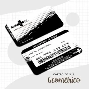 Cartão Sus Adulto Geométrico III - Arquivo Digital 8 Cartão Sus Adulto Geométrico III - Arquivo Digital