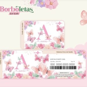 Cartão Sus Borboletas - Arquivo Digital