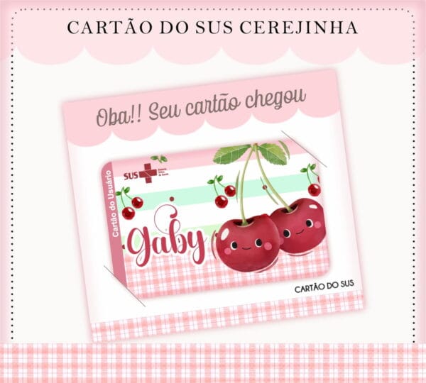 Cartão Sus Cerejinha - Arquivo Digital