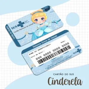 Cartão Sus Cinderela - Arquivo Digital 11 Cartão Sus Cinderela - Arquivo Digital