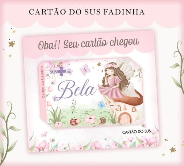 Cartão Sus Fadinhas - Arquivo Digital