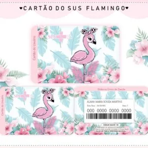 Cartão Sus Flamingo - Arquivo Digital