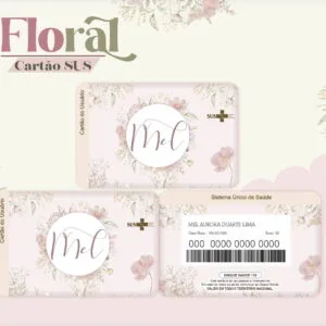 Cartão Sus Floral - Arquivo Digital 19 Cartão Sus Floral - Arquivo Digital