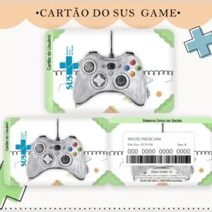 Cartão Sus Game - Arquivo Digital