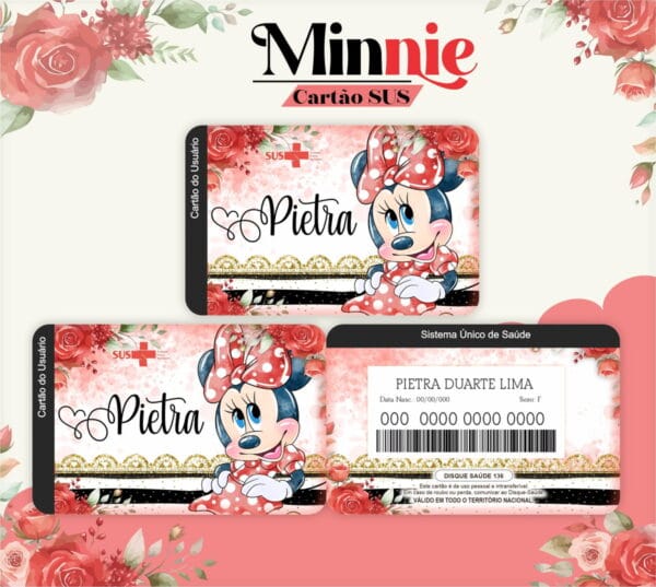 Cartão Sus Minnie - Arquivo Digital