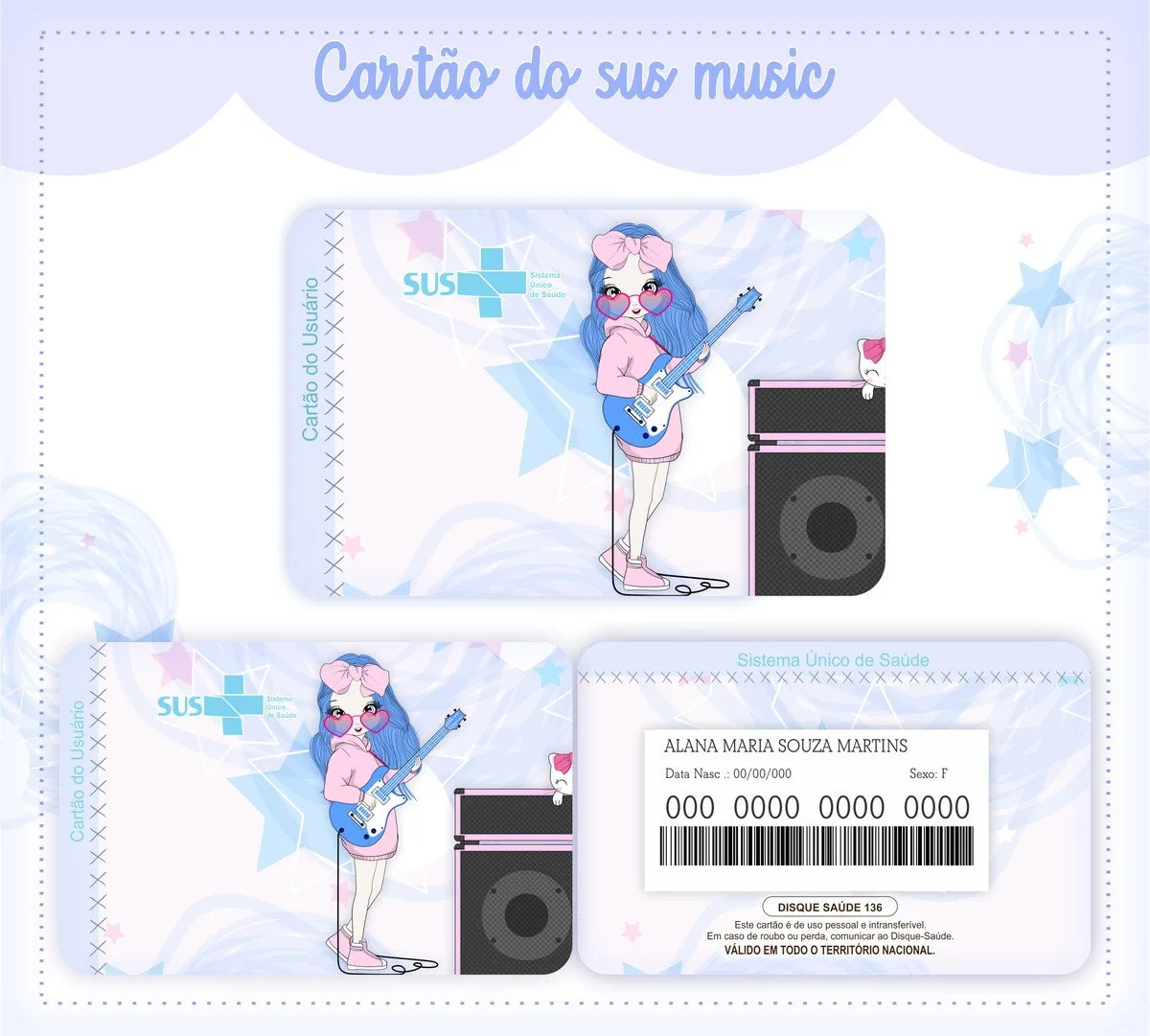Cartão Sus Music - Arquivo Digital