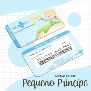 cartao sus o pequeno principe arquivo digital