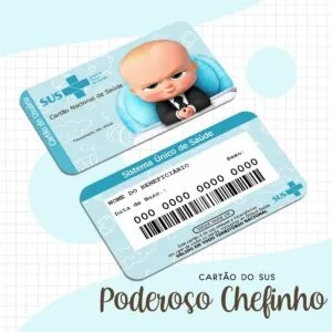 Cartão Sus O Poderoso Chefinho - Arquivo Digital 7 Cartão Sus O Poderoso Chefinho - Arquivo Digital
