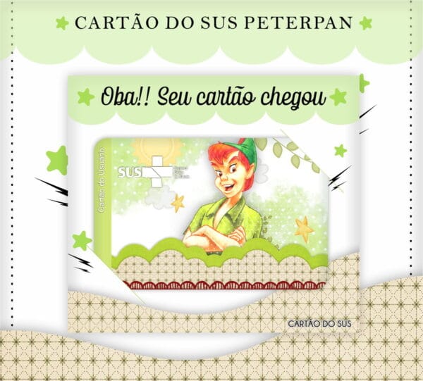 Cartão Sus Peter Pan - Arquivo Digital